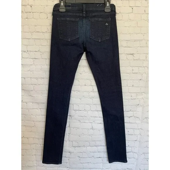 Women's Rag & Bone Skinny W1502K520 Jeans Dark Wash Heritage size 26 - Picture 2 of 8